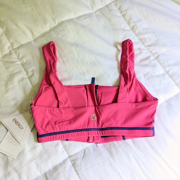 BuffBunny | Dive Zip Sports Bra Miami Vice/H2O - Picture 8 of 12